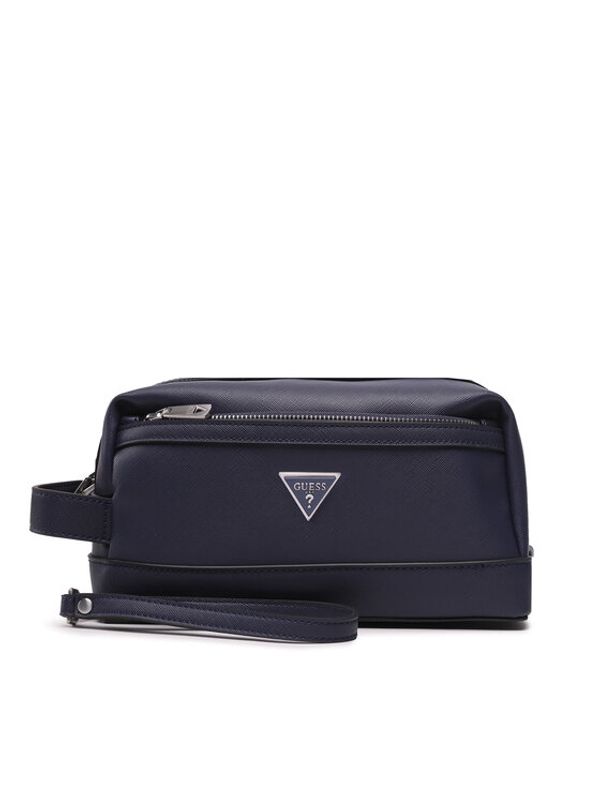 Guess Guess Несесер Certosa Saffiano Smart Accessories PMECSA P3143 Тъмносин