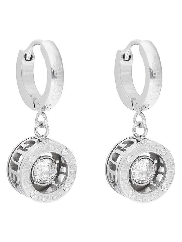 Guess Guess Обици JUBE01 463JW Сребрист