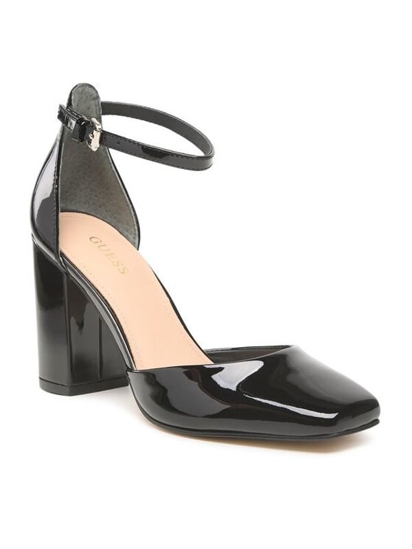 Guess Guess Обувки Kiella FL5KIE PAT03 Черен