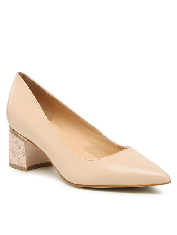 Guess Guess Обувки Kody FL5KOD LEA08 Розов