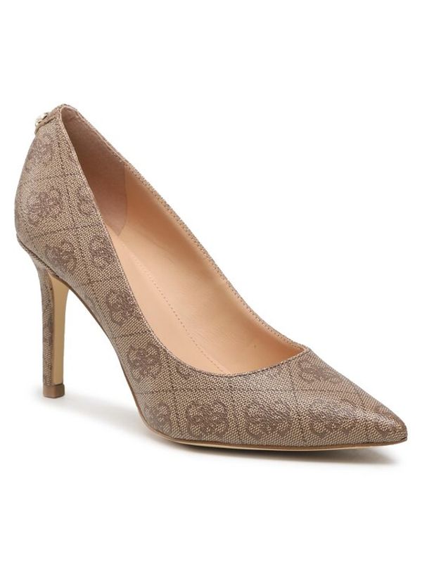 Guess Guess Обувки на ток Defne11 Carry Over FL5D11 FAL08 Кафяв