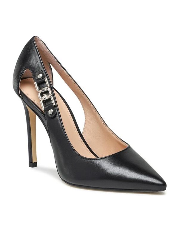 Guess Guess Обувки на ток Gabbi FL5GBB LEA08 Черен