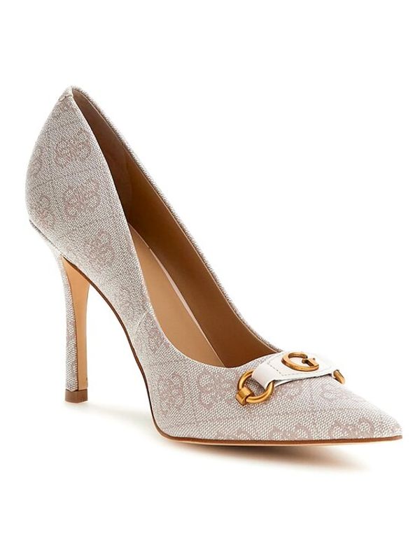 Guess Guess Обувки на ток Scalee FL7SEE FAL08 Екрю