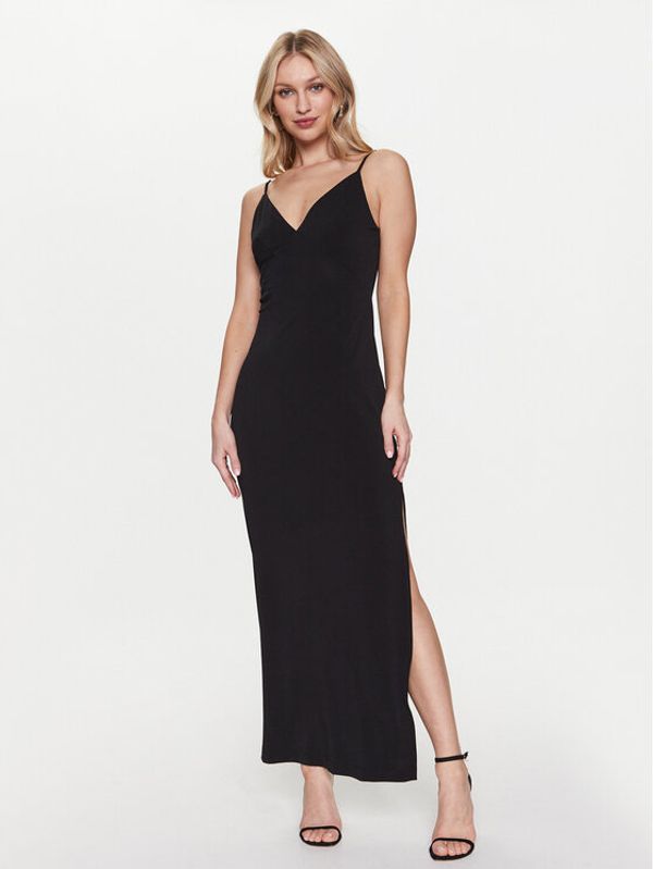 Guess Guess Официална рокля Ramsha W3GK65 KBPZ0 Черен Regular Fit