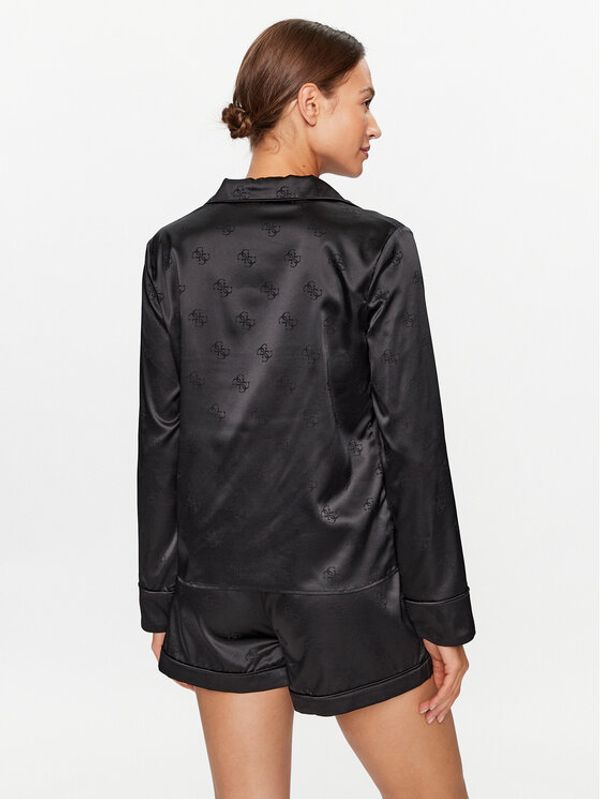 Guess Guess Пижама O3BX06 WFTL0 Черен Regular Fit