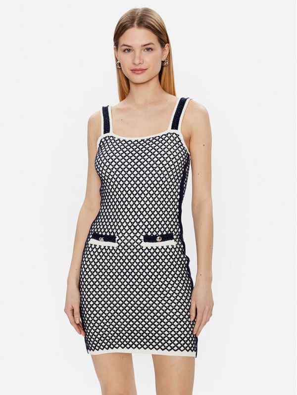 Guess Guess Плетена рокля Chenille W3GK96 Z3132 Цветен Slim Fit