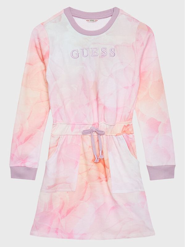 Guess Guess Плетена рокля J3RK10 KA6R3 Розов Regular Fit