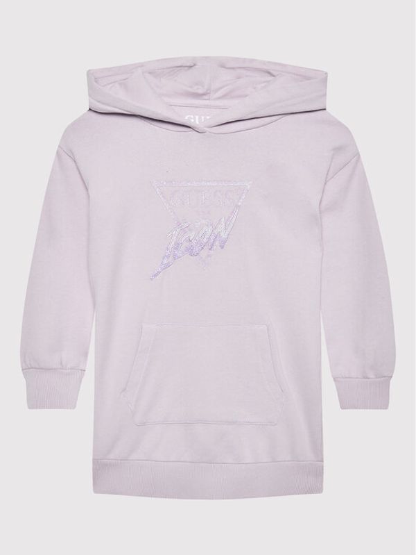 Guess Guess Плетена рокля K2YK03 KA6R3 Виолетов Regular Fit