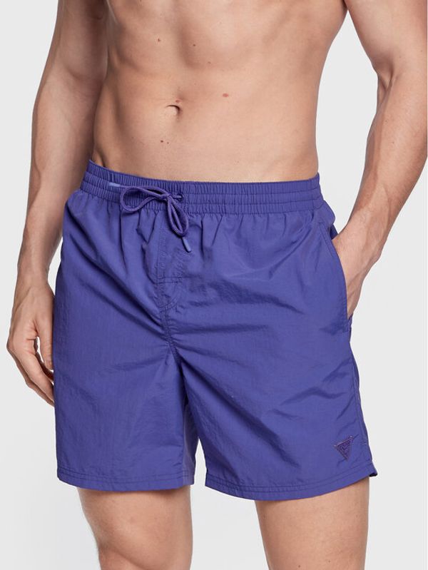 Guess Guess Плувни шорти F3GT00 WFFI2 Виолетов Regular Fit