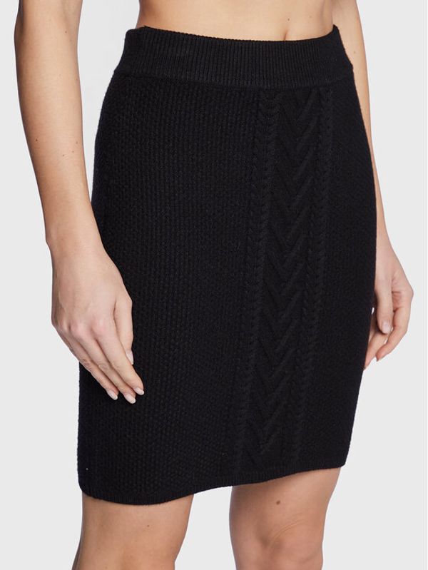 Guess Guess Пола тип молив W3RD57 Z2V42 Черен Slim Fit