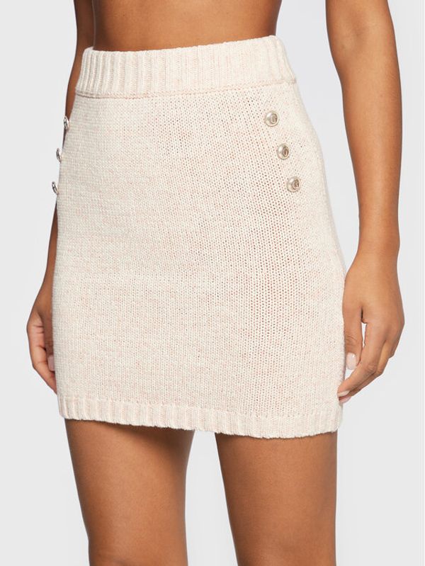 Guess Guess Пола тип молив W3RD63 Z3431 Розов Slim Fit