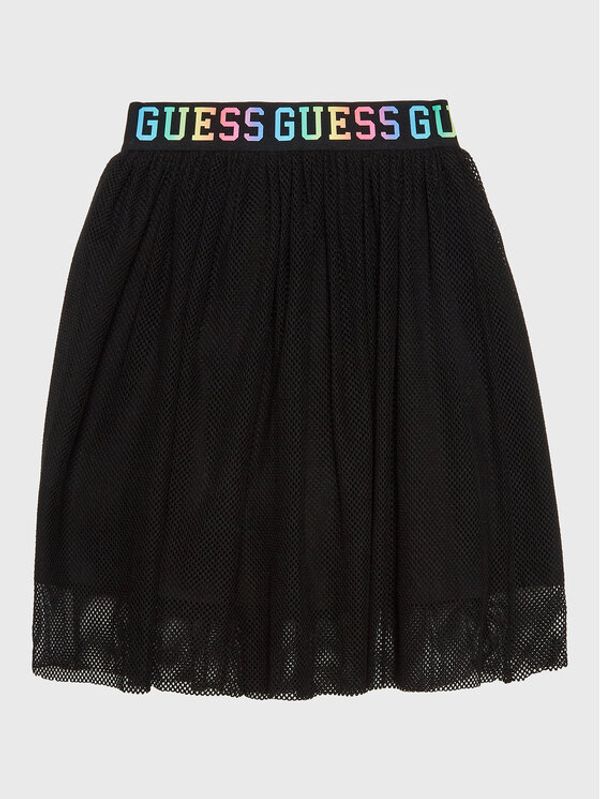 Guess Guess Пола тип трапец J3RD10 KACZ0 Черен Regular Fit