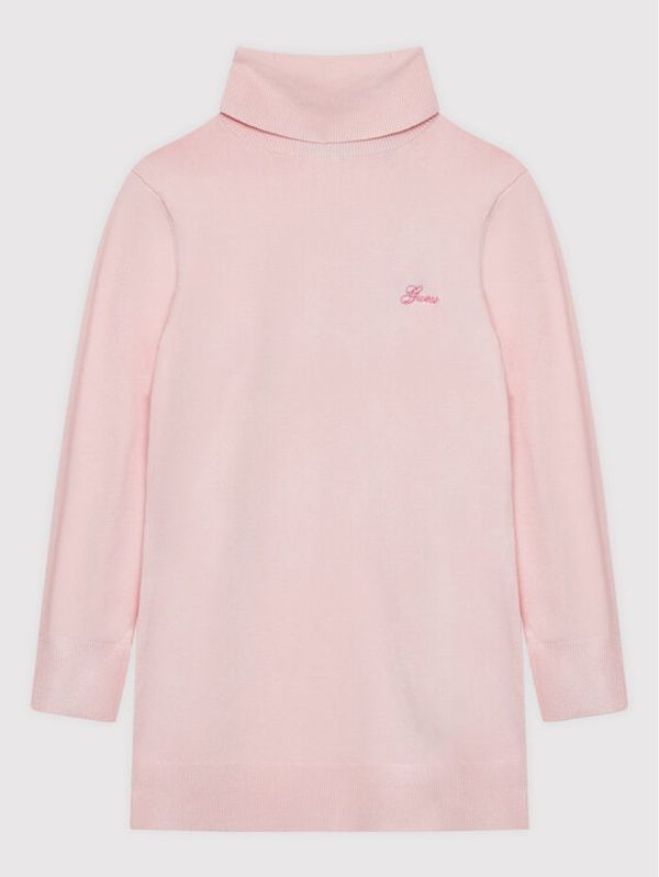 Guess Guess Поло J2YR01 Z17X3 Розов Slim Fit