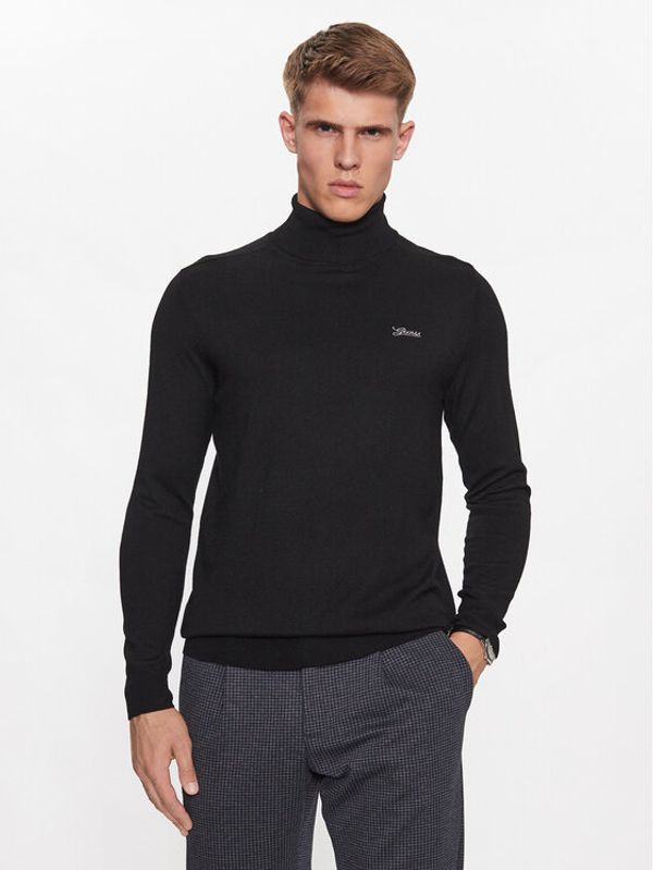 Guess Guess Поло M3BR10 Z3052 Черен Slim Fit