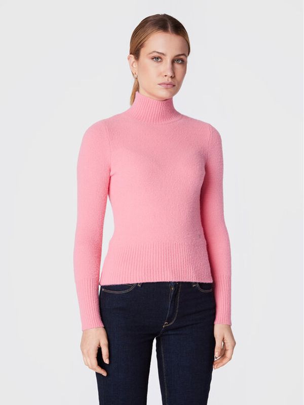 Guess Guess Поло Marion W2RR17 Z2YA0 Розов Slim Fit