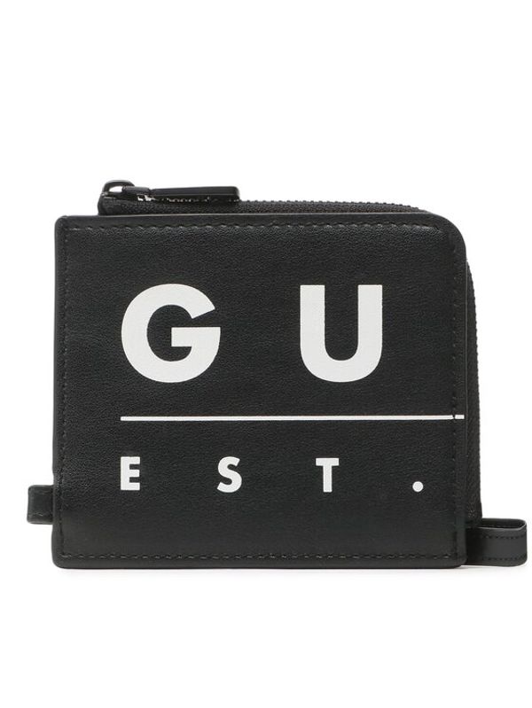 Guess Guess Портмоне Venezia Slg SMVENE LEA82 Черен