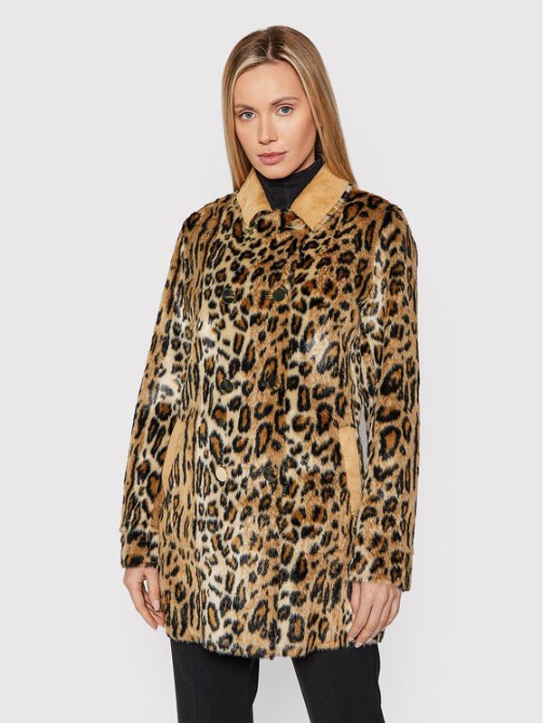 Guess Guess Преходно палто Annette W1BL60 WEAC0 Кафяв Regular Fit