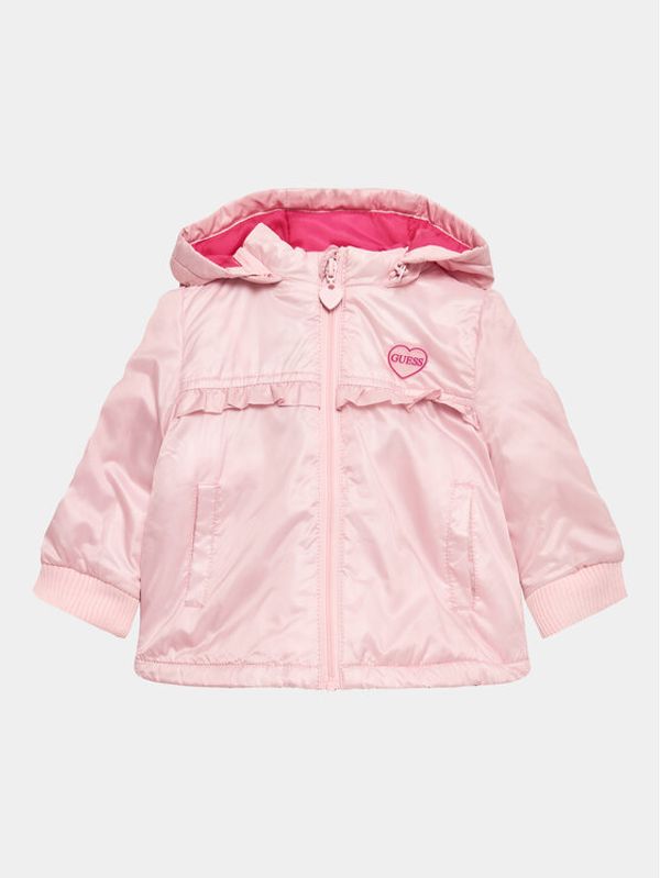 Guess Guess Преходно яке A3YL00 WEGY0 Розов Regular Fit