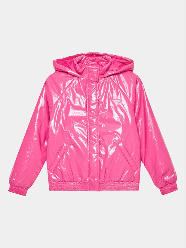 Guess Guess Преходно яке J3YL03 WF730 Розов Regular Fit