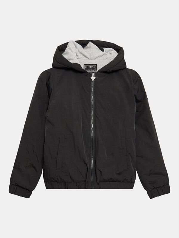 Guess Guess Преходно яке L3YL02 WF090 Черен Regular Fit