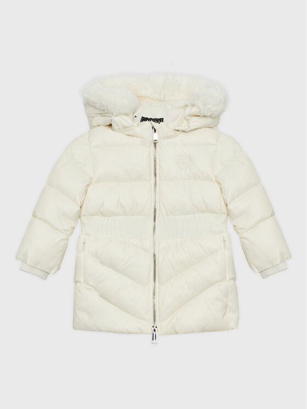 Guess Guess Пухено яке A2BL03 WB080 Бял Regular Fit