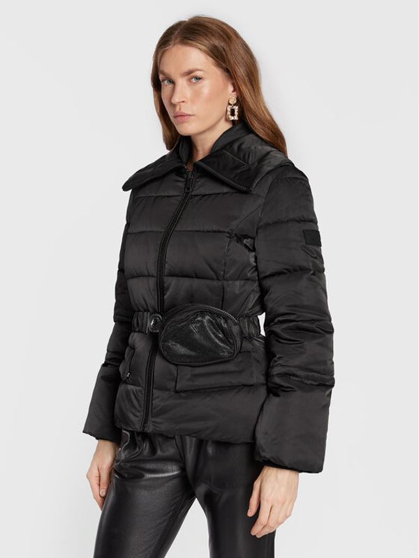Guess Guess Пухено яке Giltzy W2BL56 WEX12 Черен Regular Fit