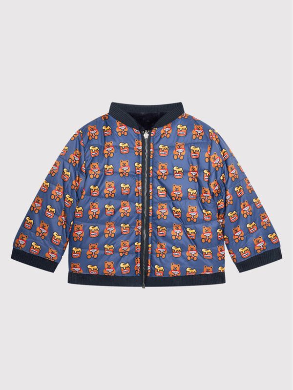 Guess Guess Пухено яке H1BT05 WE940 Тъмносин Regular Fit