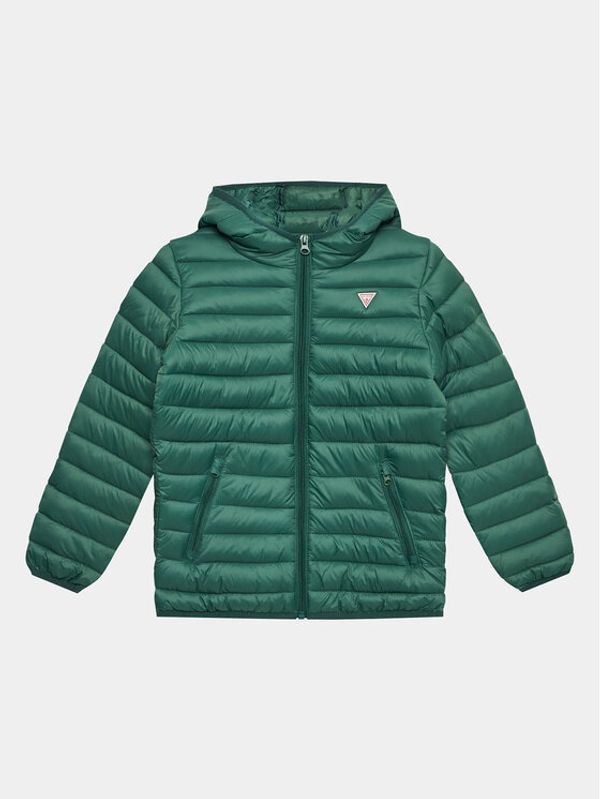 Guess Guess Пухено яке H93J00 WCAO0 Зелен Regular Fit