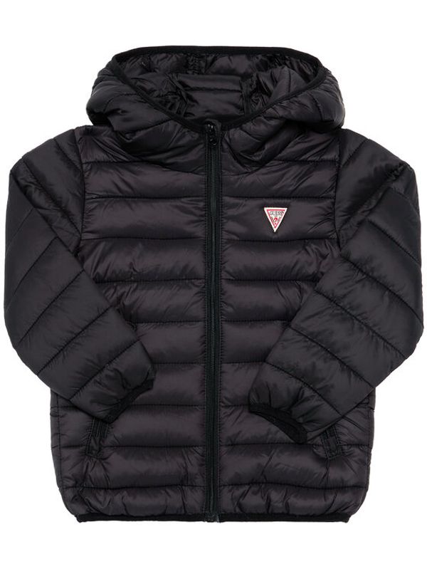 Guess Guess Пухено яке H93T00 WCAO0 Черен Regular Fit
