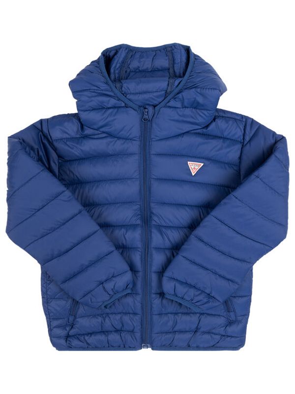 Guess Guess Пухено яке H93T00 WCAO0 Тъмносин Regular Fit