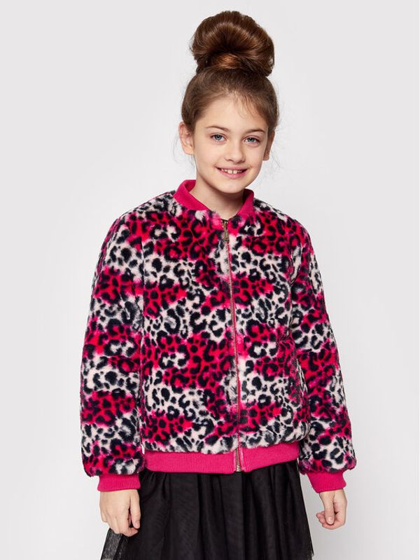 Guess Guess Пухено яке J1BL10 WE940 Розов Regular Fit