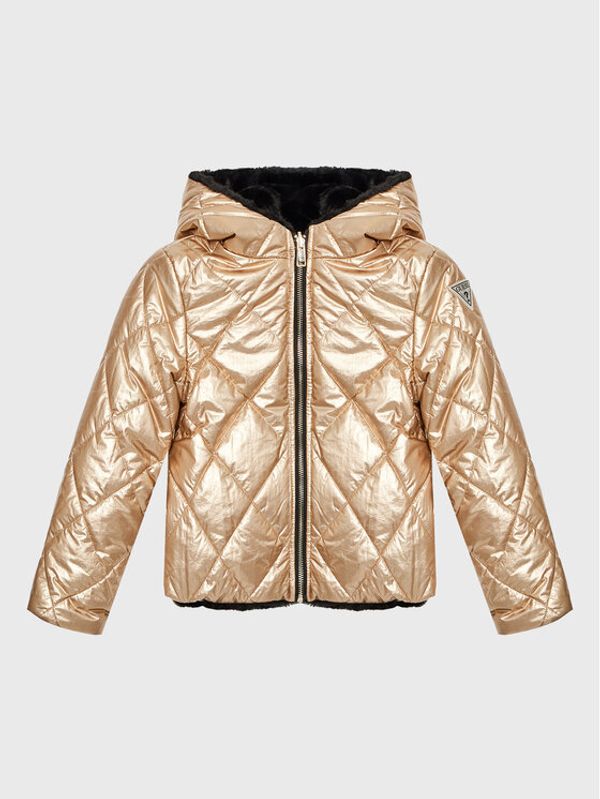 Guess Guess Пухено яке J2BL04 WEYO0 Златист Regular Fit
