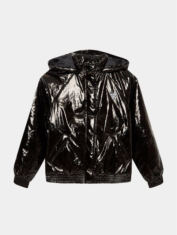 Guess Guess Пухено яке J3YL03 WF730 Черен Regular Fit