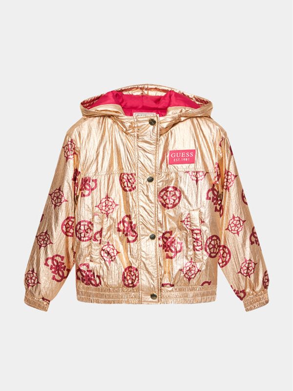 Guess Guess Пухено яке J3YL08 WFJY0 Розов Regular Fit