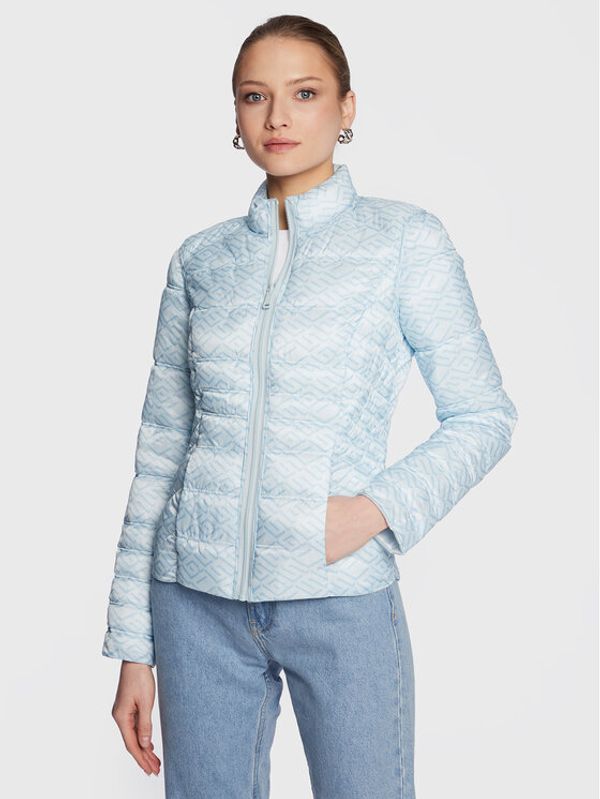 Guess Guess Пухено яке Janis W3RL04 WF5C2 Син Regular Fit