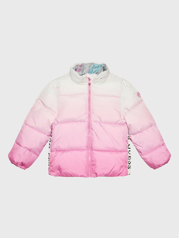 Guess Guess Пухено яке K3RL00 WCFM0 Розов Regular Fit