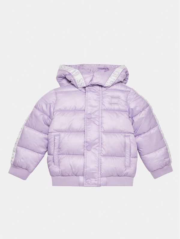 Guess Guess Пухено яке K3YL08 WEGY0 Виолетов Regular Fit
