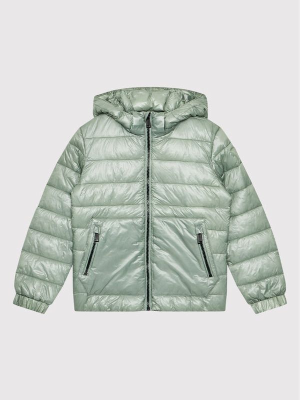 Guess Guess Пухено яке L2YL11 WEJK0 Зелен Regular Fit