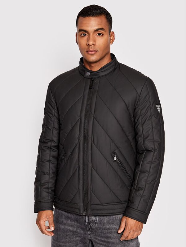 Guess Guess Пухено яке M2YL53 WBS80 Черен Regular Fit