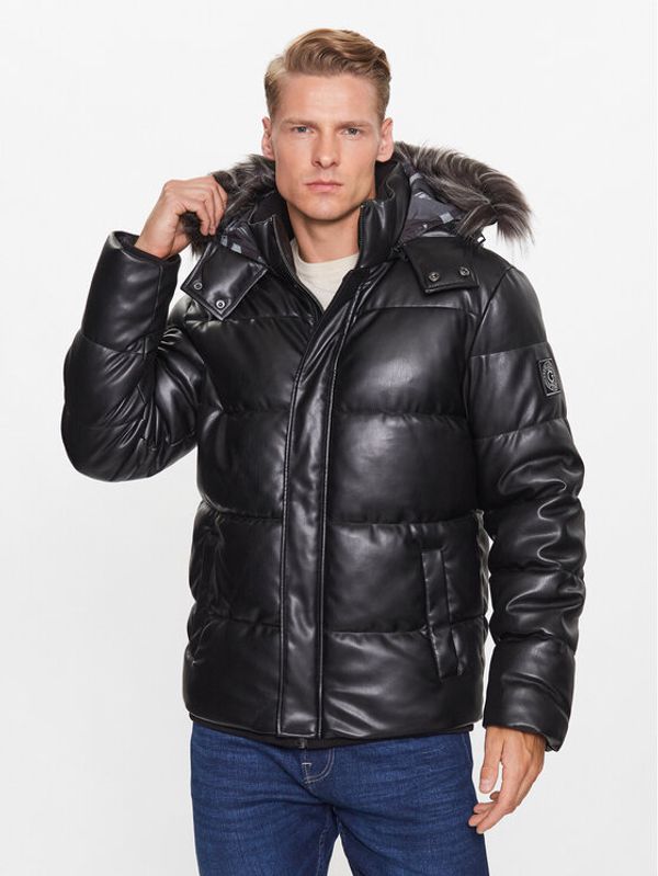 Guess Guess Пухено яке M3BL23 WFOZ0 Черен Regular Fit