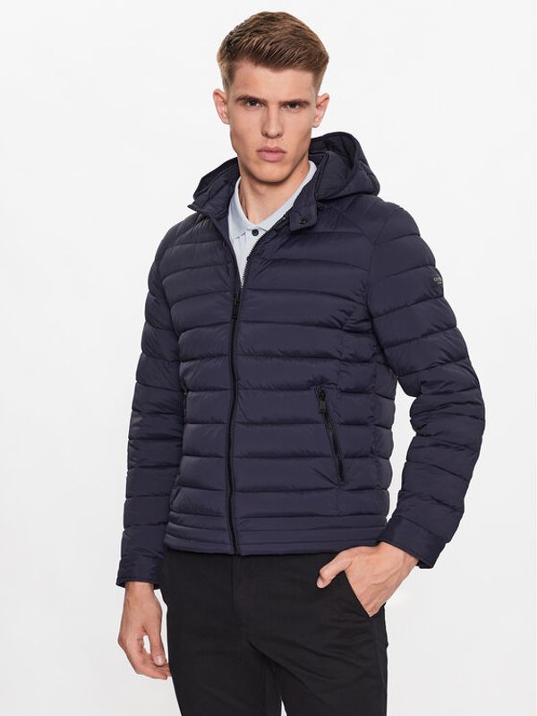 Guess Guess Пухено яке M3YL15 WFHC2 Син Regular Fit