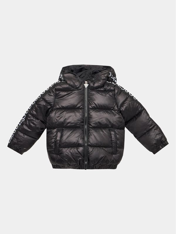 Guess Guess Пухено яке N3YL01 WEGY0 Черен Regular Fit