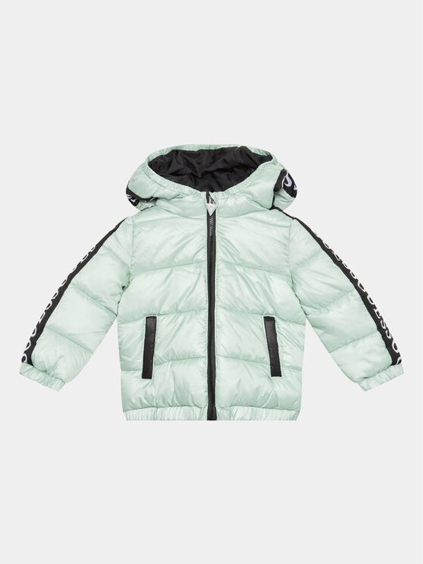 Guess Guess Пухено яке N3YL01 WEGY0 Зелен Regular Fit