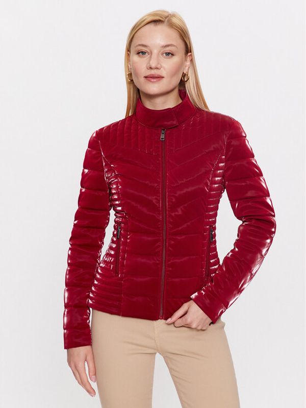 Guess Guess Пухено яке New Vona W3YL14 WFJ10 Червен Regular Fit