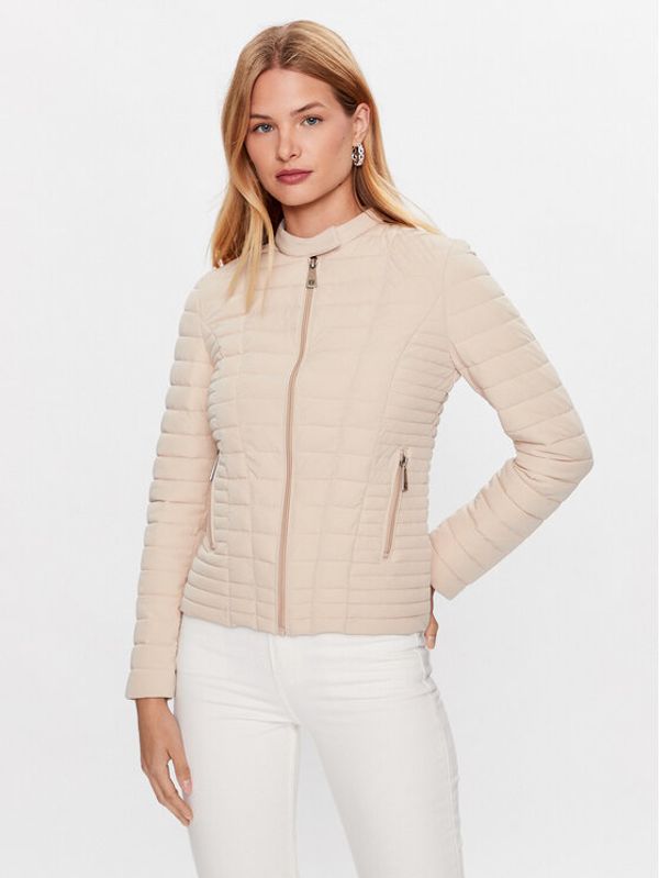 Guess Guess Пухено яке W2YL1I W6NW2 Сив Slim Fit