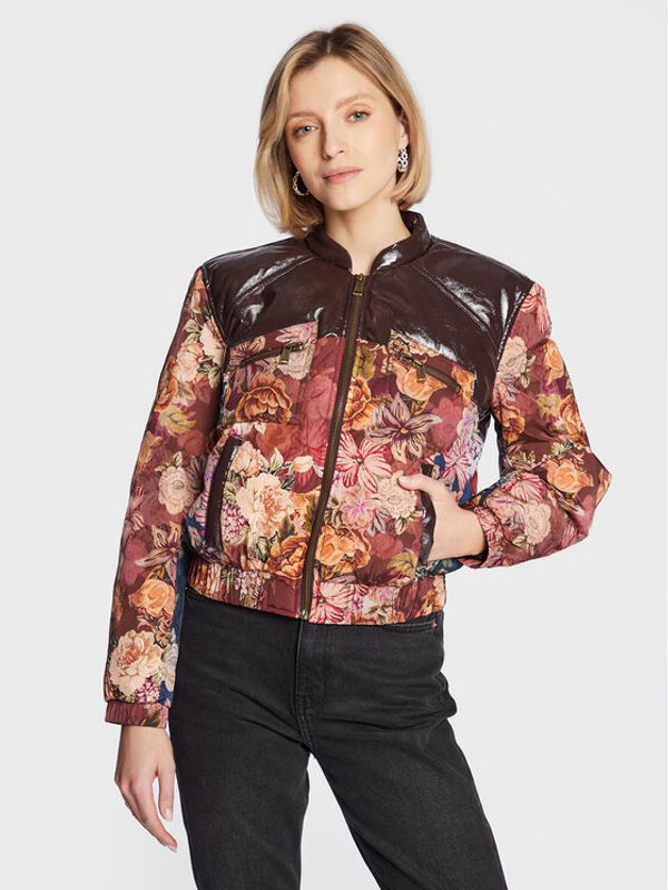 Guess Guess Пухено яке W3RL17 WEL80 Цветен Regular Fit