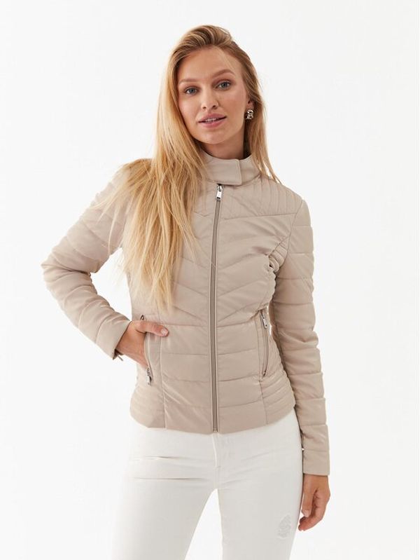 Guess Guess Пухено яке W3YL14 WFJ10 Сив Slim Fit