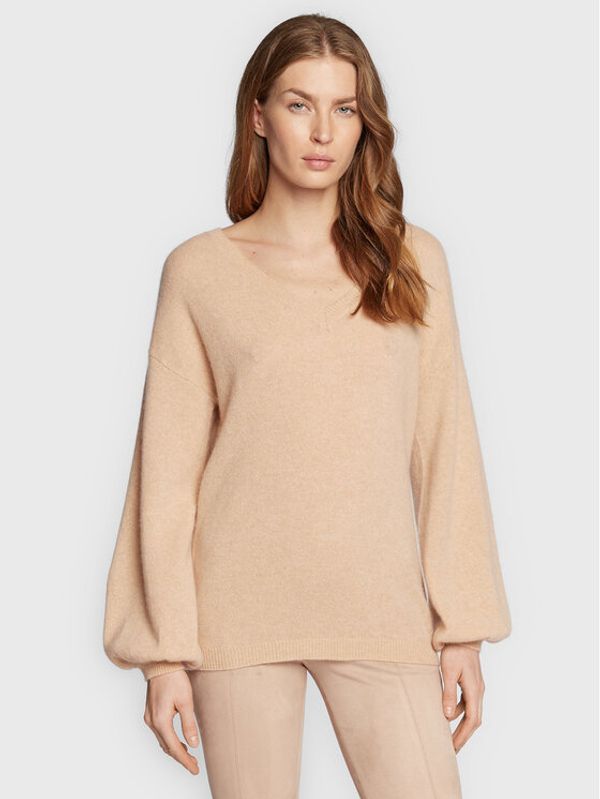 Guess Guess Пуловер Ginette W2BR54 Z31M0 Бежов Regular Fit