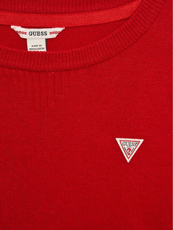 Guess Guess Пуловер L0YR03 Z2VV0 Червен Regular Fit