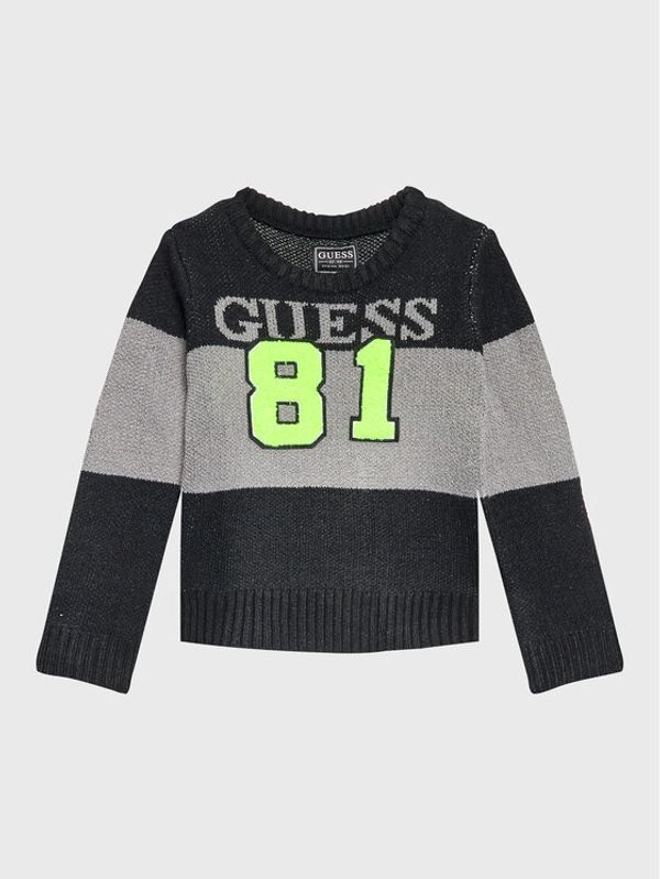 Guess Guess Пуловер N2BR01 Z32N0 Черен Regular Fit